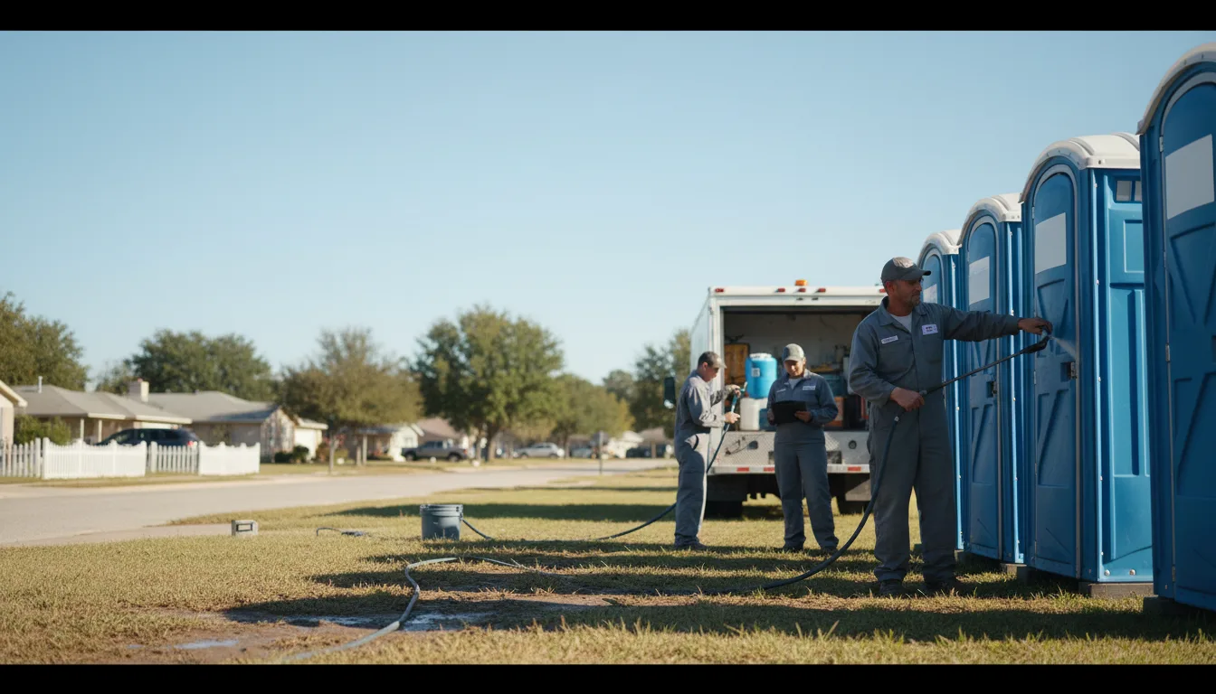 Long-Term Portable Toilet Rental in North Carrollton, MS near me
